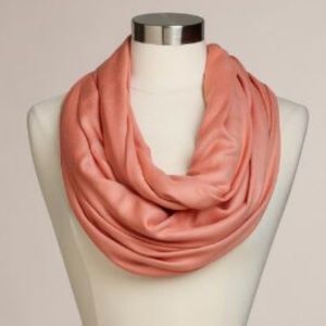 World Market - Coral Infinity Scarf